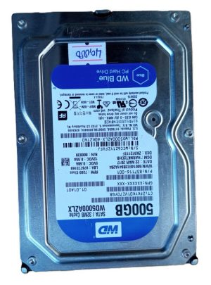 WD 500gb 100% Health Desktop Internal Sata HardDisk ( refurbished)