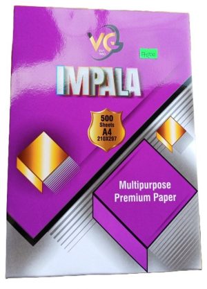 IMpala 500sheets 70gsm White A4 Ream of papers ( new)