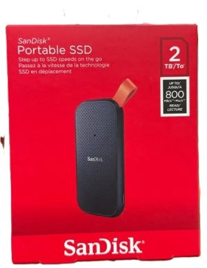 SanDisk 2TB Portable SSD Solid State Drive, Up to 800MB/s ( New)