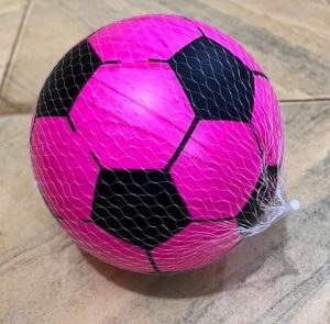 Soft Foam World Star Ball Lightweight, Colorful Play Ball for Indoor & Outdoor Fun/Safe Toy Ball for Active Play (New)