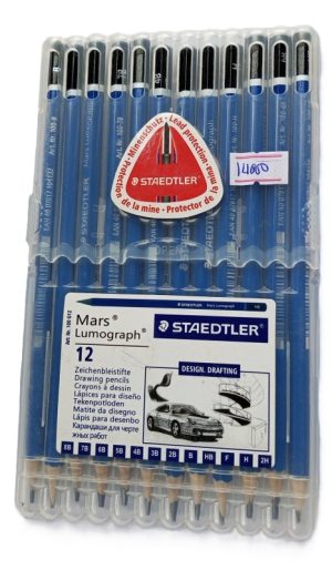 Staedtler Art-Pencil Packet -12pcs 8B 7B 6B 5B 4B 3B 2B B HB F H 2H ( New)