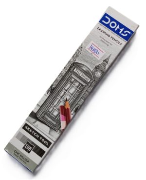 Doms 8B Sketch Pencil Art Pencil , Drawing pencil ( Packet of 12pcs) ( New)
