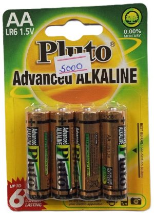 Pluto AA Battery 2 pairs Advanced Alkaline ( New)