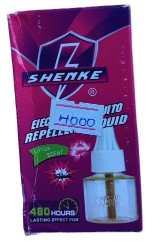 Shenke Electric Mosquito Repellent Liquid with Lotus Scent 480hours lasting effect ( New)