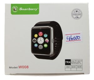 Smartbarry W008  Smart Watch , Smartwatch ; Phone Bluetooth Built-in Camera Simcard and Memory Card Support ( New)