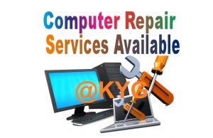 KYG Computer Repair And Maintenance Services Available