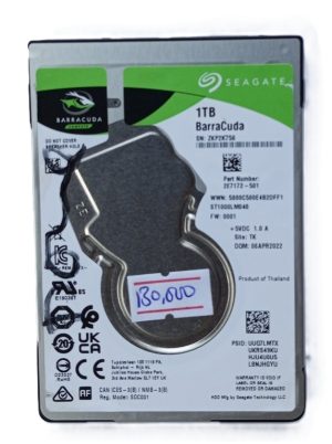 Seagate 1Tb 100% Health laptop Sata HardDisk Slim ( refurblished)