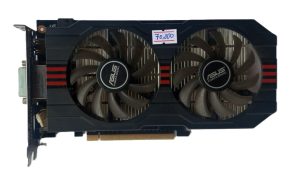 ASUS NVIDIA GeForce GTX 750 Ti graphics card 2GB of GDDR5 memory with various output ports like DVI, HDMI, and VGA. ( refurbished)