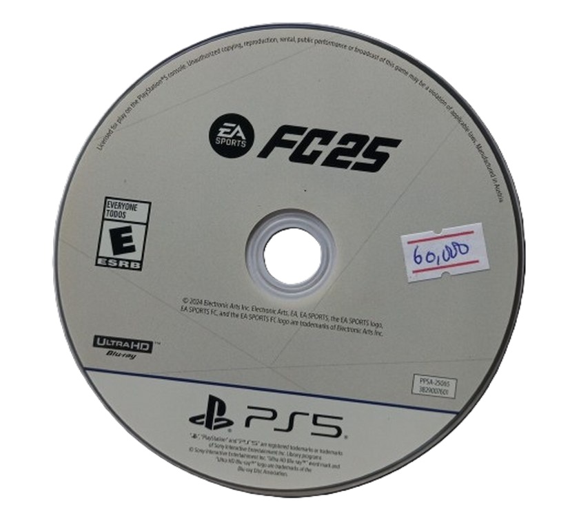 Fifa 25 , FC25  Game CD for PS5 (refurbished)