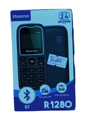 Raeno R1280 Dual SIM Button Mapesa Phone ( New)