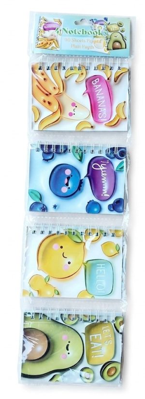 Perpad spring Notebook A6 40sheets imported A6 - 4pcs per chart ( new)