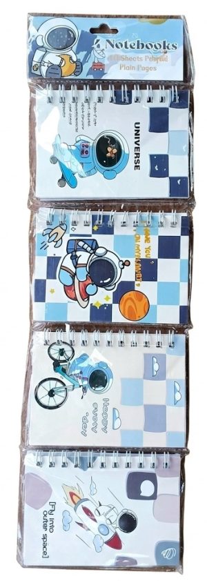 Perpad spring Notebook A6 40sheets imported A6 - 4pcs per chart ( new)
