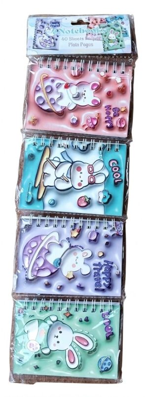 Perpad spring Notebook A6 40sheets imported A6 - 4pcs per chart ( new)