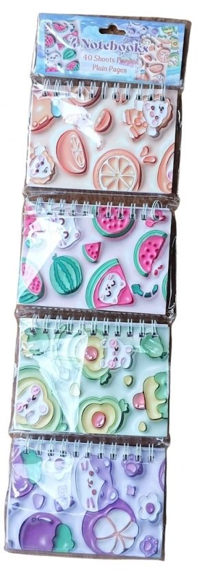 Perpad spring Notebook A6 40sheets imported A6 - 4pcs per chart ( new)