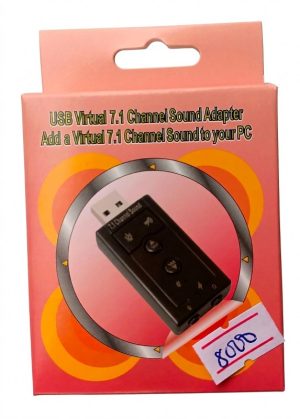 7.1 Channel Usb Sound Card Adapter( New)