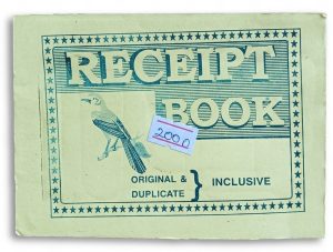 Receipt Book 50pages ( new)