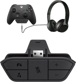 Stereo Headset Adapter for Xbox One - Adjust Audio Balance (refurbished)