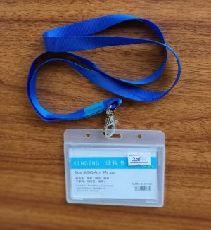 Xinding Plastic ID Holders 8.5X5.4cm ( New)